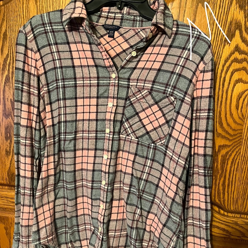 Button down flannel
